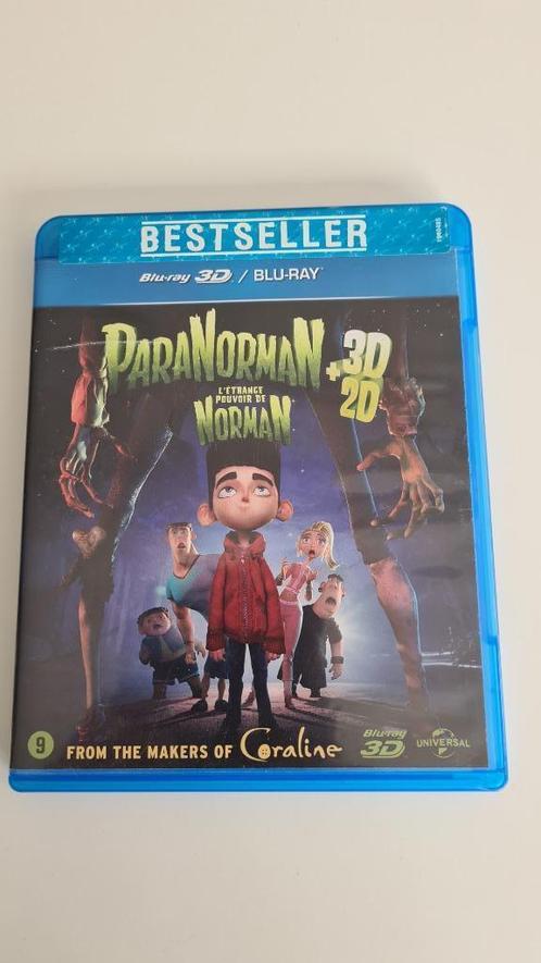 ParaNorman 3D/2D, CD & DVD, Blu-ray, Comme neuf, Enfants et Jeunesse, 3D, Enlèvement ou Envoi