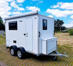 Aanhangwagen mini caravan kampeertrailer teardrop NIEUW, Douche, Particulier