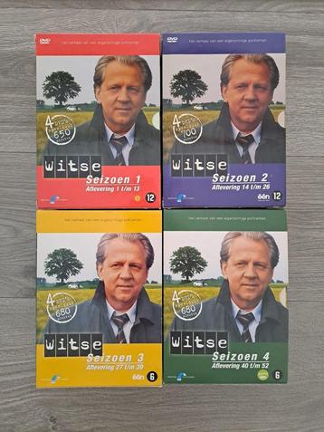 DVD-boxen Witse Seizoenen 1 t.e.m. 4 beschikbaar voor biedingen