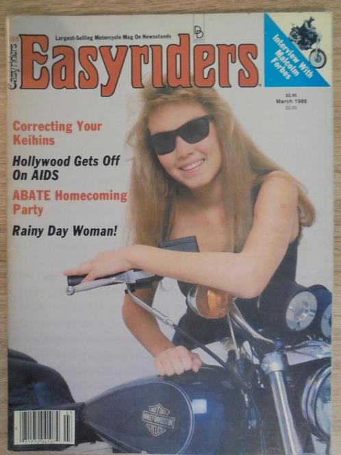 Easyriders Magazine 1986. 9 stuks met 9 X David Mann., Boeken, Motoren, Ophalen of Verzenden
