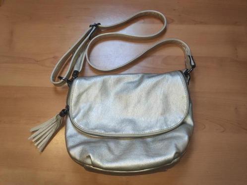Handtas Flora&Co, Handtassen en Accessoires, Tassen | Schoudertassen, Zo goed als nieuw, Goud, Ophalen of Verzenden