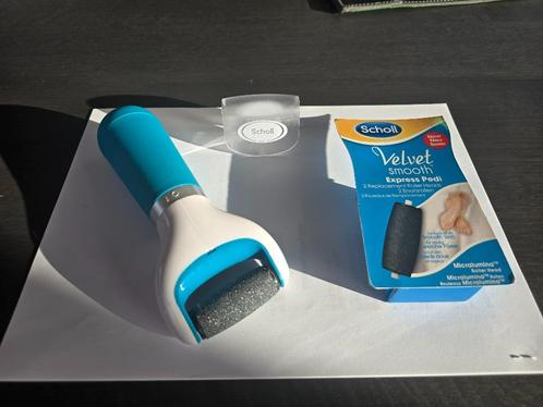 Scholl -  Nieuwe Electronische Voetvijl met 2 reservevijlen, Elektronische apparatuur, Persoonlijke Verzorgingsapparatuur, Nieuw