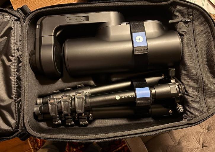 Unistellar Odyssey Pro smart telescope als nieuw+extra's, Audio, Tv en Foto, Optische apparatuur | Telescopen, Zo goed als nieuw