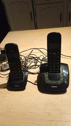 Doubles téléphones portables pour maison avec supports, Télécoms, Comme neuf, Enlèvement