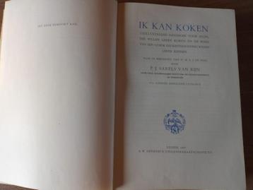 VAN RIJN - IK KAN KOKEN Kookboek uit 1957