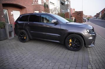 jeep trackhawk, Cuir, Argent ou Gris, Euro 6, Noir