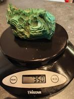 Malachiet ruw 350 gram, Verzamelen, Mineralen en Fossielen, Ophalen of Verzenden