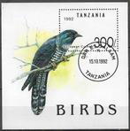 Tanzania 1993 - Yvert blok 181 - De Koekoek (ST), Postzegels en Munten, Postzegels | Afrika, Tanzania, Verzenden, Gestempeld