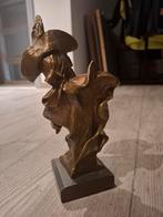 Bronze beeldje van georges van der straeten, Antiek en Kunst, Ophalen