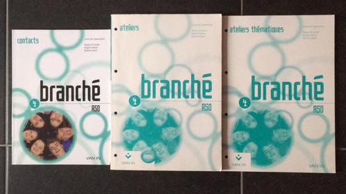 Branché 4 ASO, Boeken, Schoolboeken, Zo goed als nieuw, Frans, ASO, Ophalen of Verzenden
