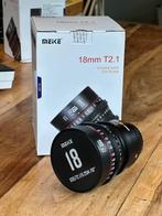 Objectif Meike Ciné 18mm Monture EF, Audio, Tv en Foto, Foto | Lenzen en Objectieven, Ophalen, Zo goed als nieuw, Standaardlens
