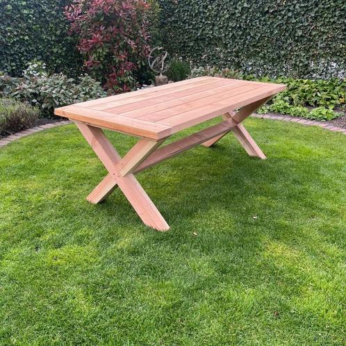 Nouvelles tables de jardin durables Douglas, Jardin & Terrasse, Tables de jardin, Neuf, Rectangulaire, Bois, Enlèvement ou Envoi