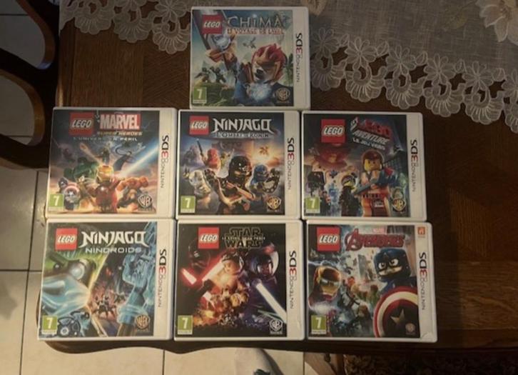 Lot 7 Jeux LEGO (Nintendo 3DS), Games en Spelcomputers, Games | Nintendo 2DS en 3DS, Gebruikt, Ophalen
