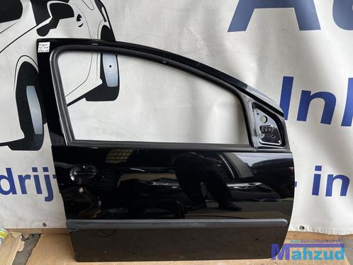 Peugeot 107 Zwart EXZ Rechts voor deur portier 2005-2014, Auto-onderdelen, Carrosserie, Deur, Peugeot, Voor, Rechts, Gebruikt