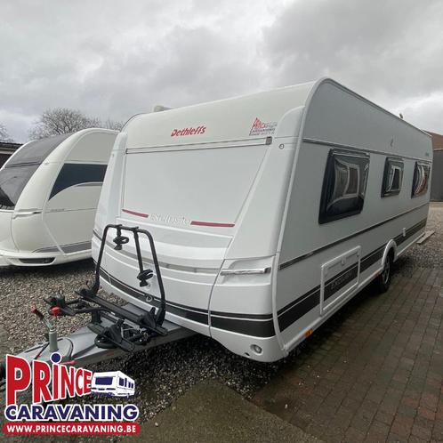 Dethleffs Exclusiv 560 FR 2020 - Prince Caravaning, Caravans en Kamperen, Caravans, Bedrijf, tot en met 4, 1500 - 2000 kg, Dethleffs