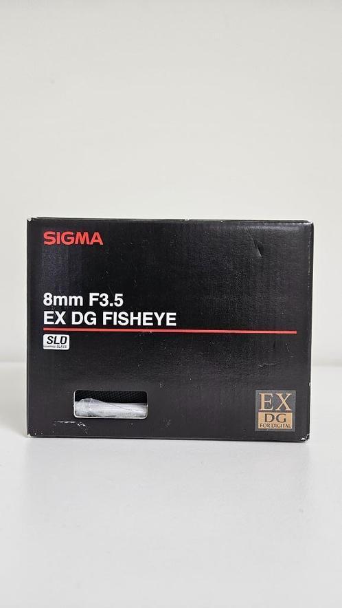 Sigma 8 mm f/3.5 EX DG Fisheye, Audio, Tv en Foto, Foto | Lenzen en Objectieven, Nieuw, Groothoek Fisheye-lens, Ophalen of Verzenden