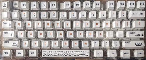 Totem Cherry Profile PBT Keycaps 140Pcs, Computers en Software, Vintage Computers, Ophalen of Verzenden
