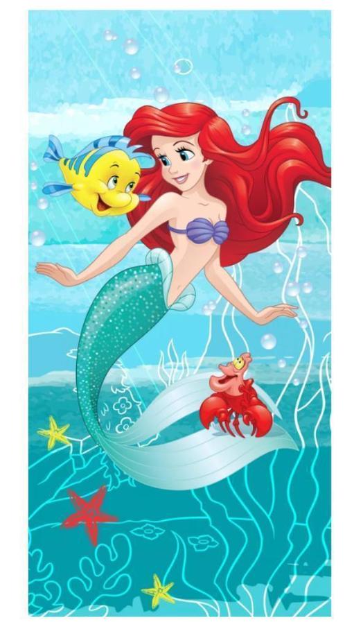 Disney Princess Badlaken / Strandlaken - Ariel, Kinderen en Baby's, Kinderkleding | Kinder-zwemkleding, Nieuw, Overig, Meisje