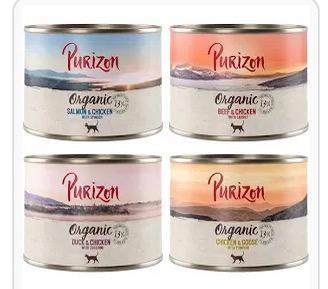 Purizon Organic Bio sans céréales pour chat