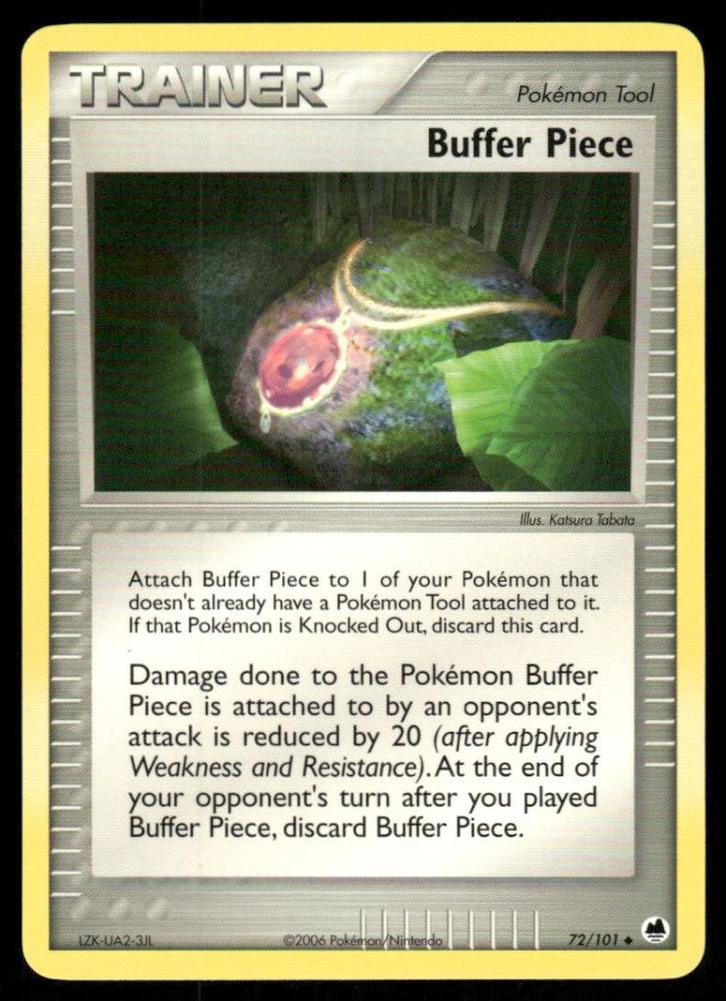 Buffer Piece 72/101 - Dragon Frontiers, Hobby en Vrije tijd, Verzamelkaartspellen | Pokémon, Gebruikt, Verzenden