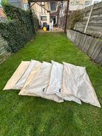 Buiten zit zakken - drop & sit - 6 stuks, Enlèvement, Utilisé, Beige, Pouf