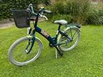 Kwalitatieve meisjesfiets met 22 inch banden en Basil mandje, Ophalen, Zo goed als nieuw, 22 inch, Handrem