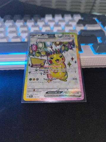 Pikachu EX 219/191 beschikbaar voor biedingen