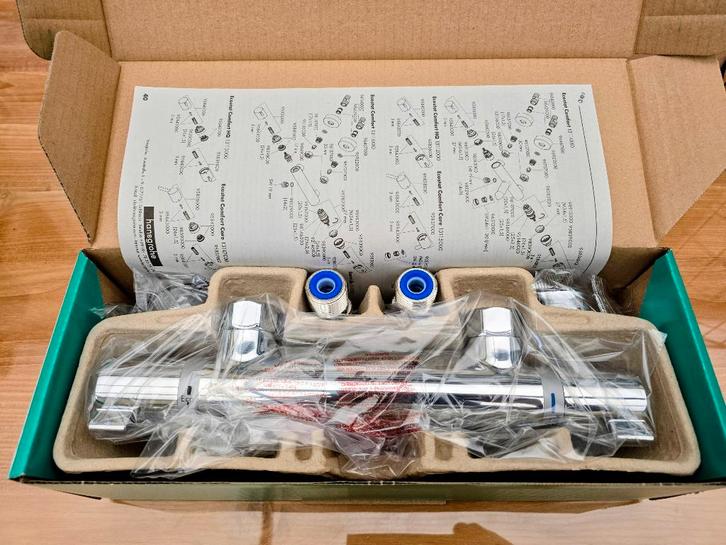 Thermostat de douche 13116000 Hansgrohe Ecostat Comfort, Bricolage & Construction, Sanitaire, Neuf, Robinet, Chrome, Enlèvement ou Envoi