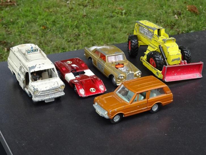 Lot oude Dinky Toys - 1/43, Hobby en Vrije tijd, Modelauto's | 1:43, Gebruikt, Auto, Dinky Toys, Ophalen of Verzenden