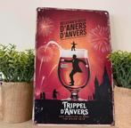 Metalen reclamebord Trippel D' Anvers, Verzamelen, Biermerken, Ophalen of Verzenden