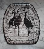Retro keramiek  muurdecoratie, Antiek en Kunst, Ophalen of Verzenden