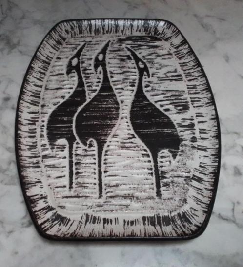 Retro keramiek  muurdecoratie, Antiek en Kunst, Antiek | Keramiek en Aardewerk, Ophalen of Verzenden