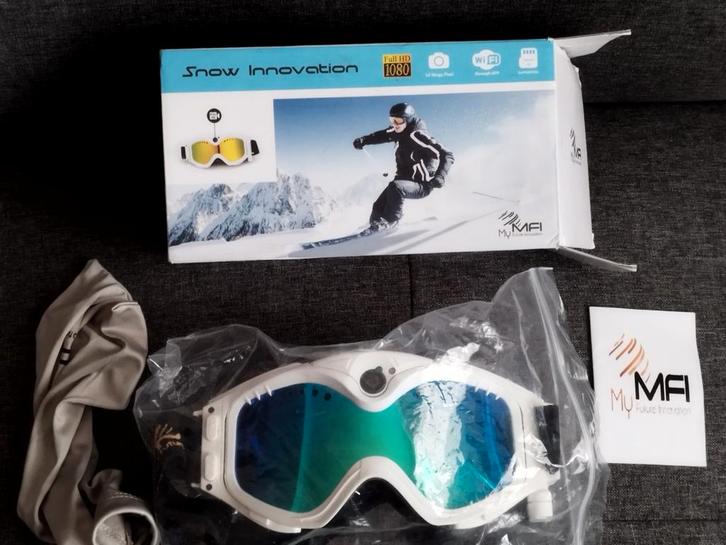 ENSEMBLE 2 Full HD1080 WiFi Caméra Snowboard Ski Masques Mfi, Motoren, Accessoires | Overige, Nieuw, Ophalen