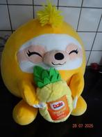Snackles Series 2 - Luiaard Sandy met Dole ananas - 35 cm, Ophalen of Verzenden