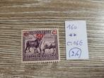 Belgisch congo nr 160, Ophalen of Verzenden, Postfris, Postfris