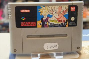 dragon ball z: la légende saien snes cart only fra beschikbaar voor biedingen
