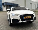 Audi TT'Rs 12v zwart afstands. / AUX/USB Leder zitje / EVA, Ophalen of Verzenden, Nieuw