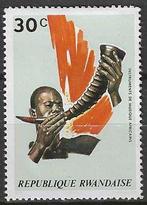 Rwanda 1973 - Yvert 520 - Instruments de musique - 30 s (PF), Timbres & Monnaies, Timbres | Afrique, Envoi, Non oblitéré