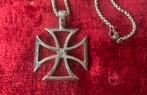 Prachtige kruishanger en ketting, Overige materialen, Nieuw, Ophalen of Verzenden, Kruis of Symbool