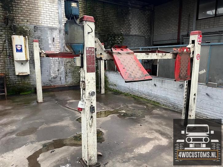 Hefbrug 4 koloms fog 3,5 Ton, Auto diversen, Autogereedschap, Gebruikt, Ophalen