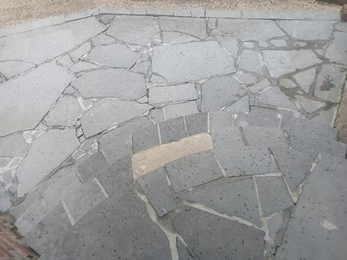 Pierre Bleue Belge, Tuin en Terras, Tegels en Klinkers, Gebruikt, Overige typen, Natuursteen, 10 m² of meer, Ophalen