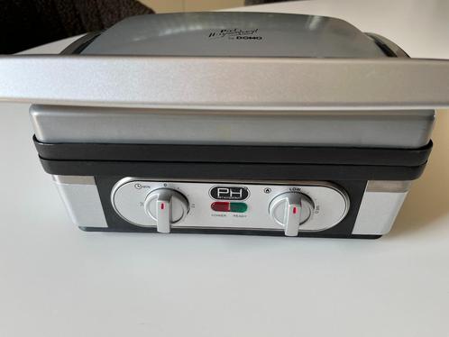Grill  - Piet Huysentruyt by Domo, Elektronische apparatuur, Contactgrills, Gebruikt, Uitneembare platen, Vaatmachinebestendige platen