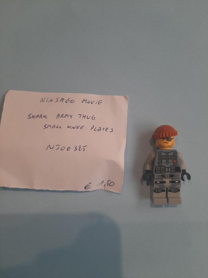 Lego Ninjago Minifiguurtje NJO0325 Shark Army Thug, Kinderen en Baby's, Speelgoed | Duplo en Lego, Zo goed als nieuw, Lego, Complete set