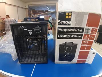 werkplaats kachel / bouwdroger, Huis en Inrichting, Kachels, Ophalen, Zo goed als nieuw, Vrijstaand