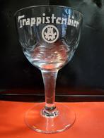 Ancien verre à bière Trappistes Westmalle ciselé, Utilisé, Enlèvement ou Envoi