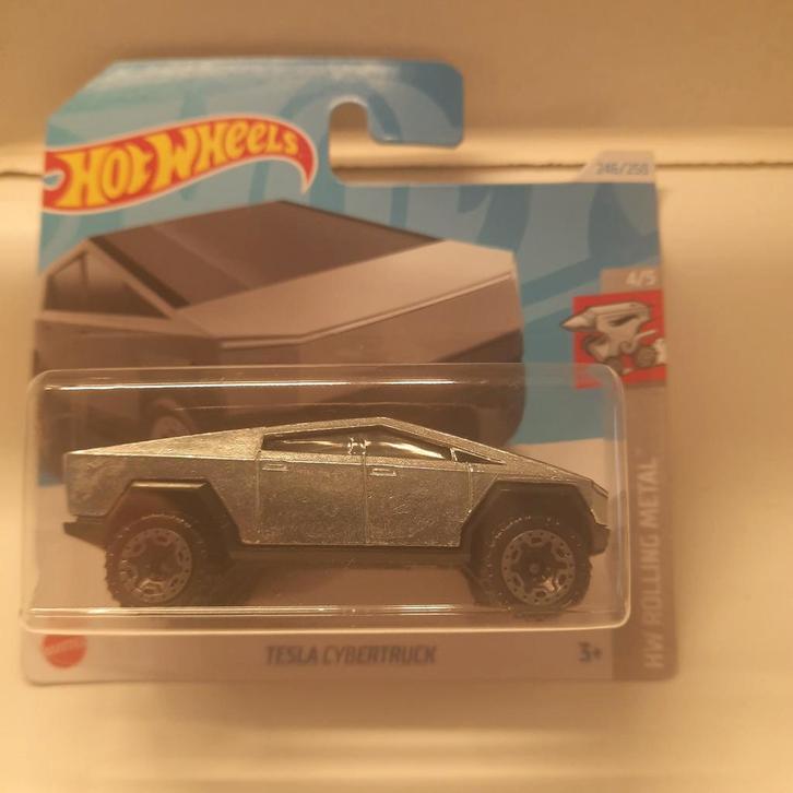 HOT WHEELS 1:64 Nr. 246/250 : TESLA CYBERTRUCK *NEW*MOC*, Hobby en Vrije tijd, Modelauto's | 1:87, Nieuw, Overige typen, Overige merken