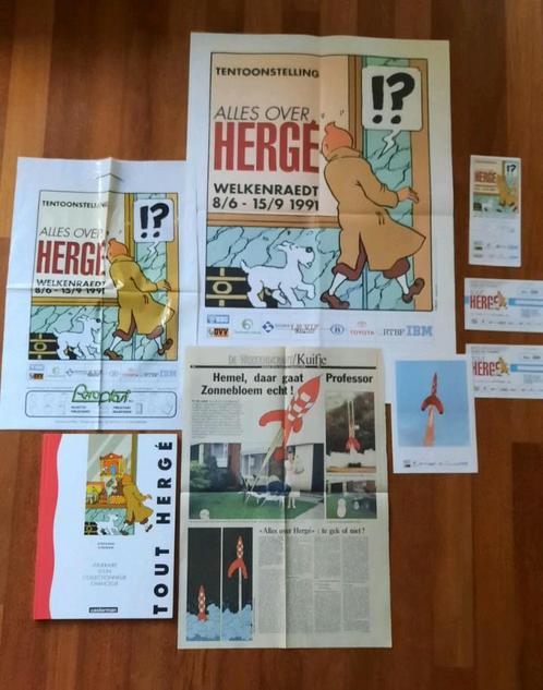 Tout sur Hergé - Welkenraedt 1991, Livres, BD, Comme neuf, Enlèvement ou Envoi