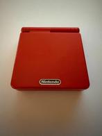 Gameboy Advance SP Rood, Ophalen of Verzenden, Gebruikt