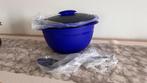 Tupperware iso duo serveerschaal 4.3 liter - Nieuw, Huis en Inrichting, Keuken | Tupperware, Ophalen, Nieuw, Blauw