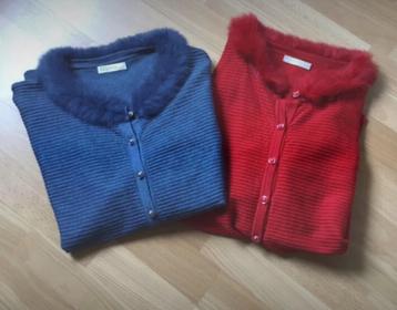 2 dezelfde vesten , alleen ander kleur.16€ voor de 2. beschikbaar voor biedingen